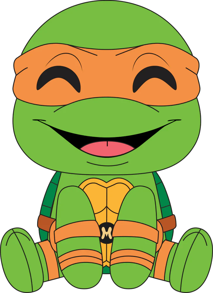 Peluche Michelangelo Youtooz Teenage Mutant Ninja Turtles TMNT