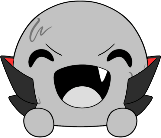 Vampire Slimecicle Stickie (6in)