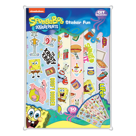 Set di adesivi SpongeBob SquarePants - Divertimento 