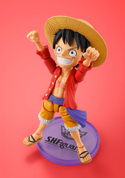 world collectable figure x s h figuarts monkey d luffy tamashii nations