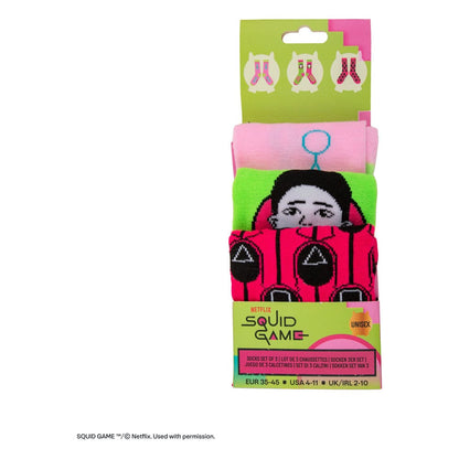 Σετ 3 ζευγαριών κάλτσες για το παιχνίδι καλαμαριών