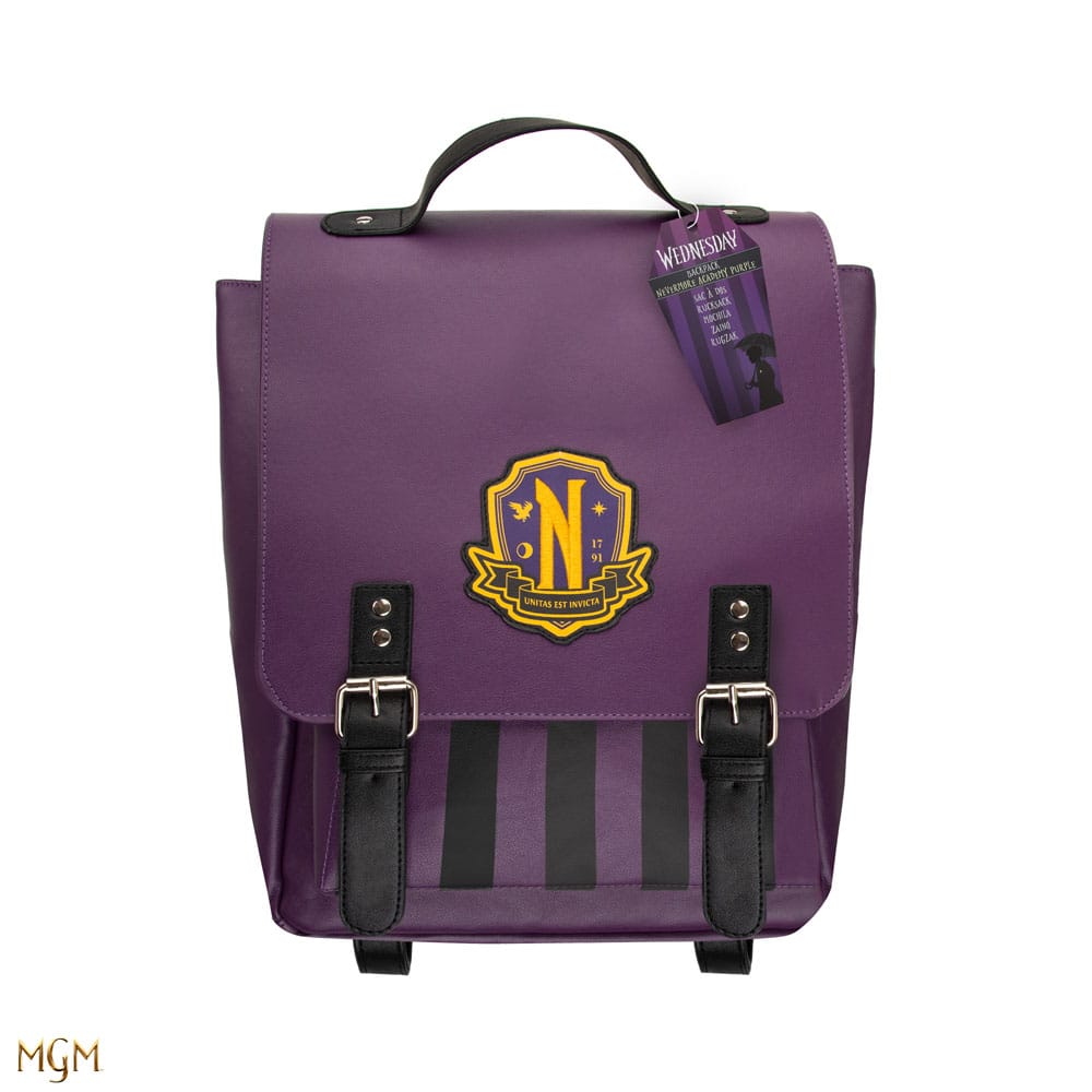 Mochila Wednesday - Nevermore Academy Púrpura