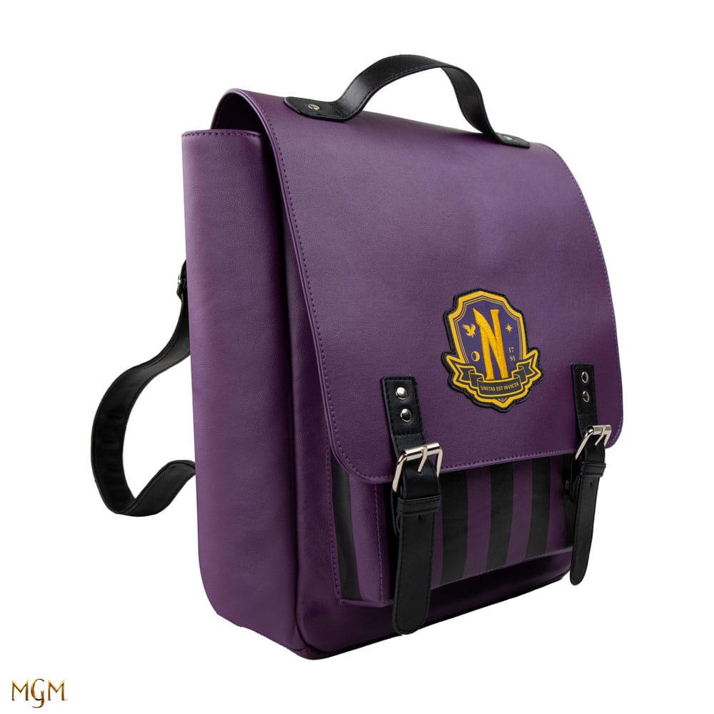 Mochila Wednesday - Nevermore Academy Púrpura