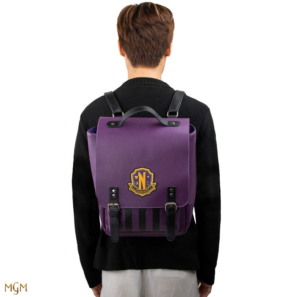Mochila Wednesday - Nevermore Academy Púrpura
