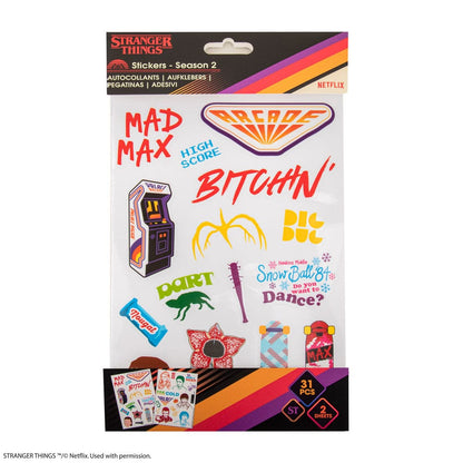 ملصقات Stranger Things - الموسم الثاني 