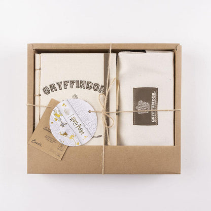 هاري بوتر - دفتر ملاحظات + حافظة أقلام + قلم - صندوق هدايا