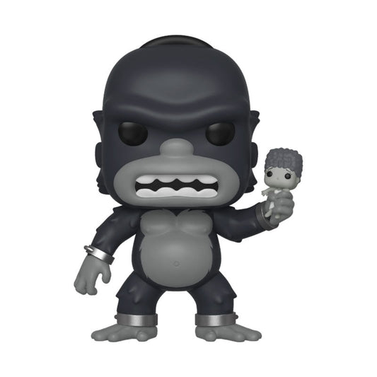 THE SIMPSONS Funko POP N° 822 King Homer | Simpsons Figurine POP! TV Vinyl King Kong Homer 9 cm Funko