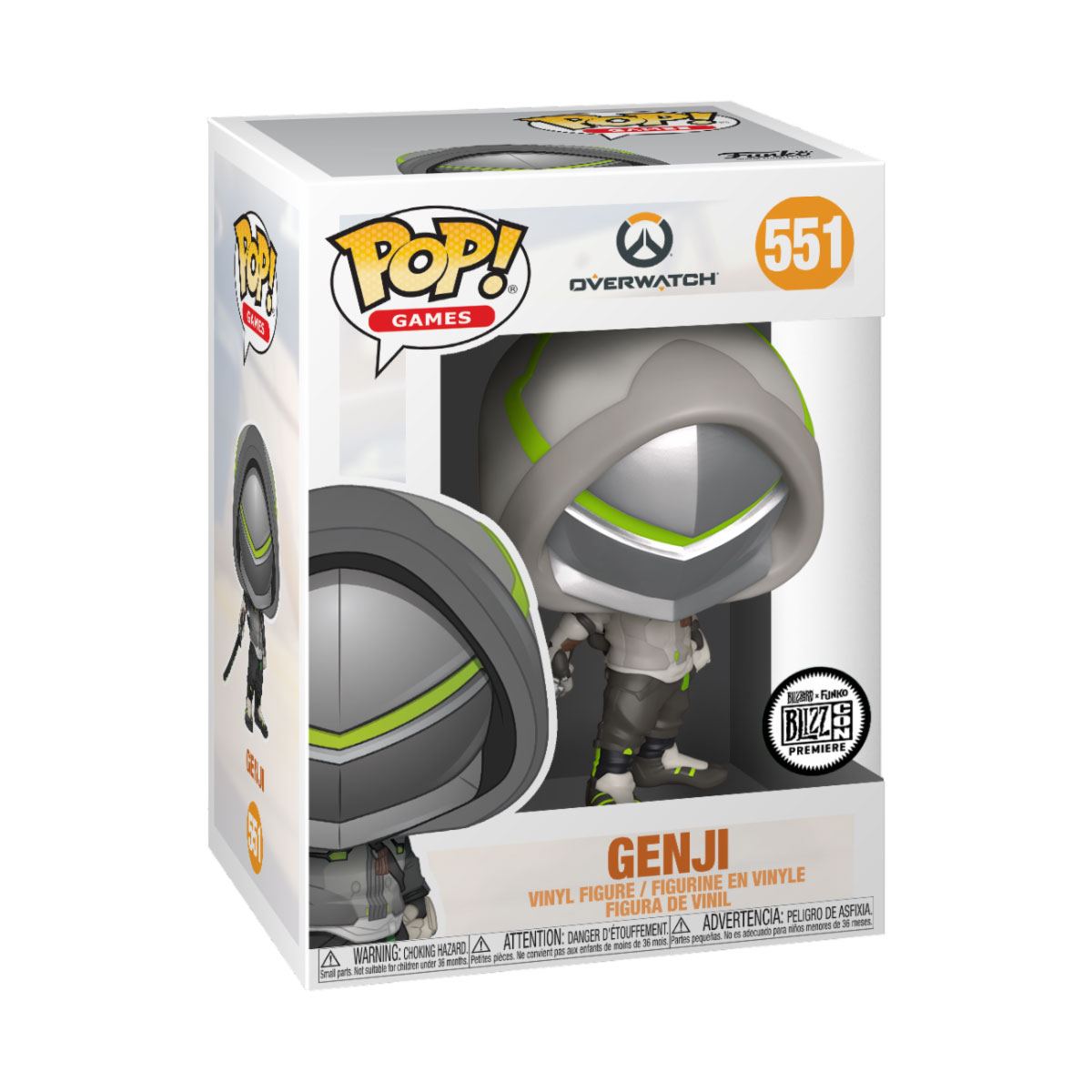 overwatch funko pop n 551 genji
