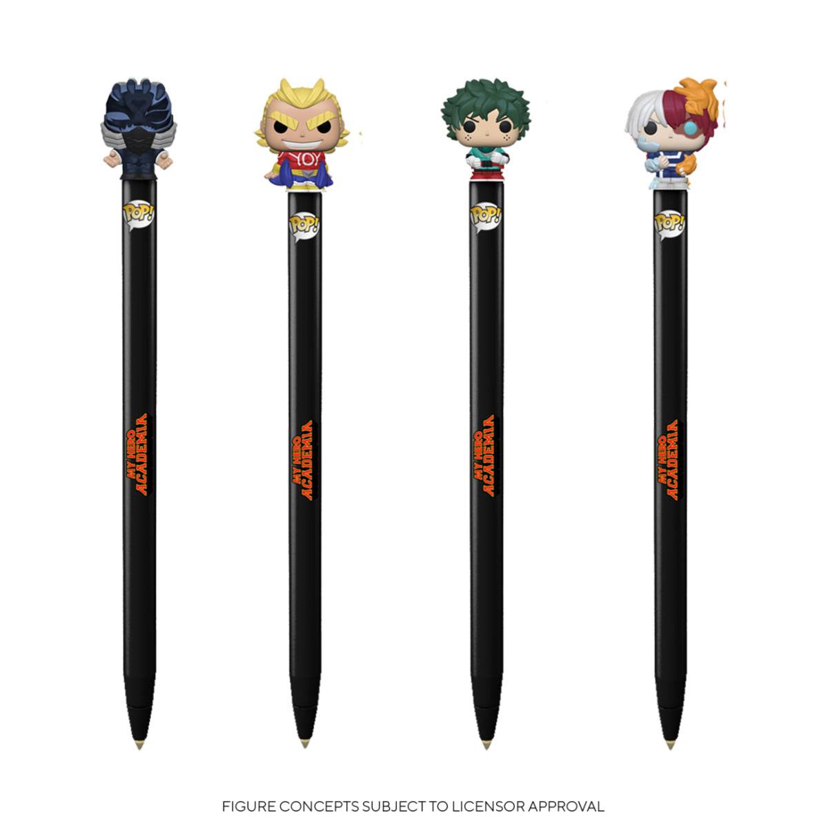 pop pen toppers my hero academia