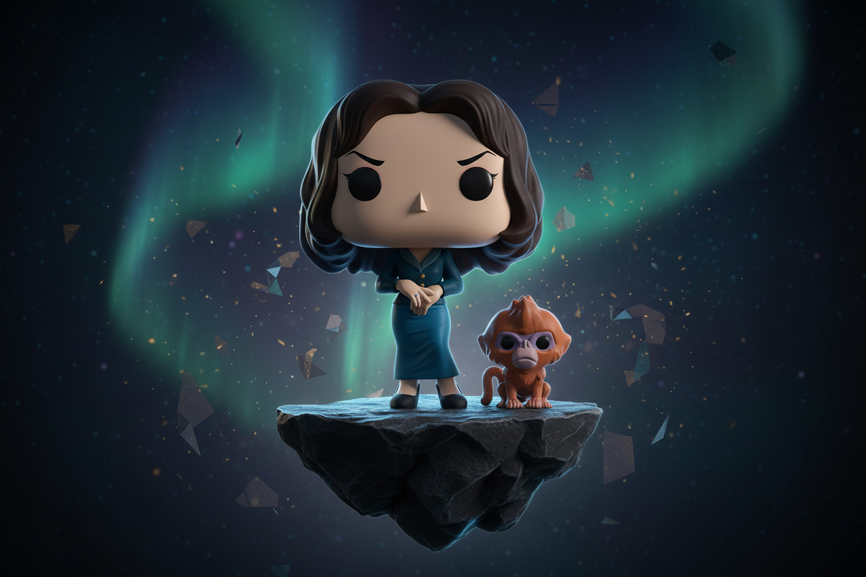 Mrs. Coulter with Ozymandias