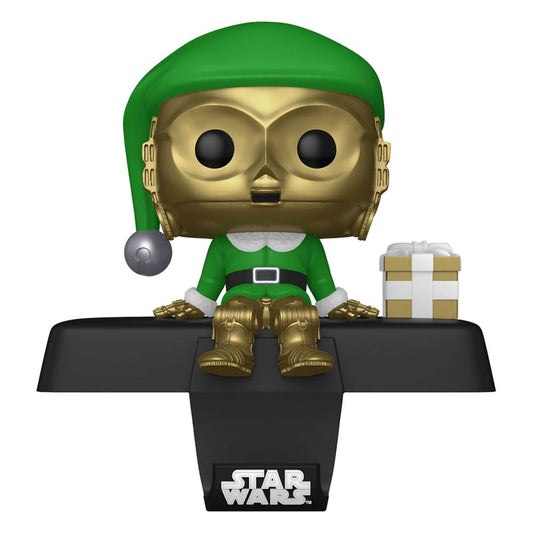 Pop! Stocking Hanger C-3PO as Santa's Elf 