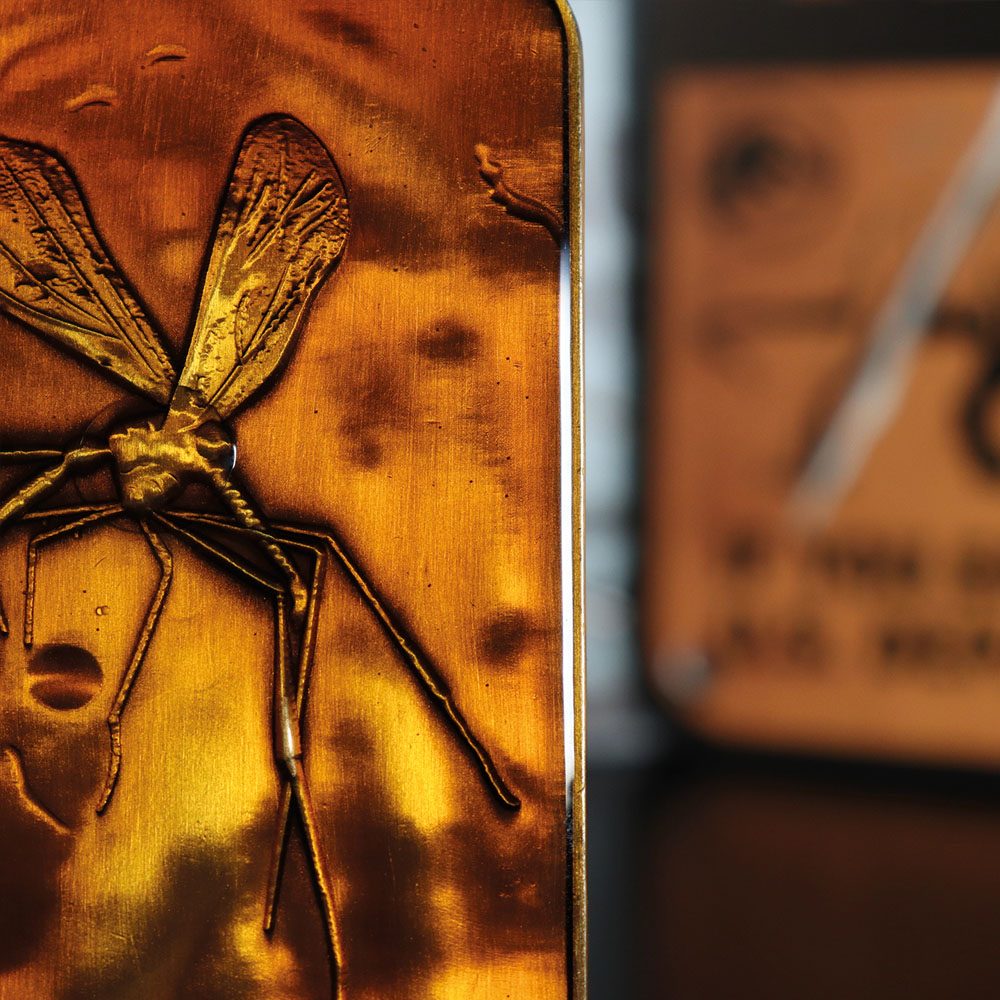 Lingot en métal Collector Jurassic Park - Mosquito in Amber