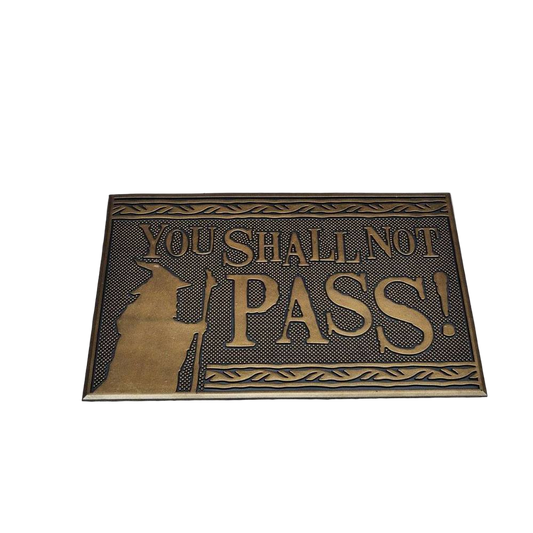 Lord of the Rings Doormat - You Shall Not Pass 