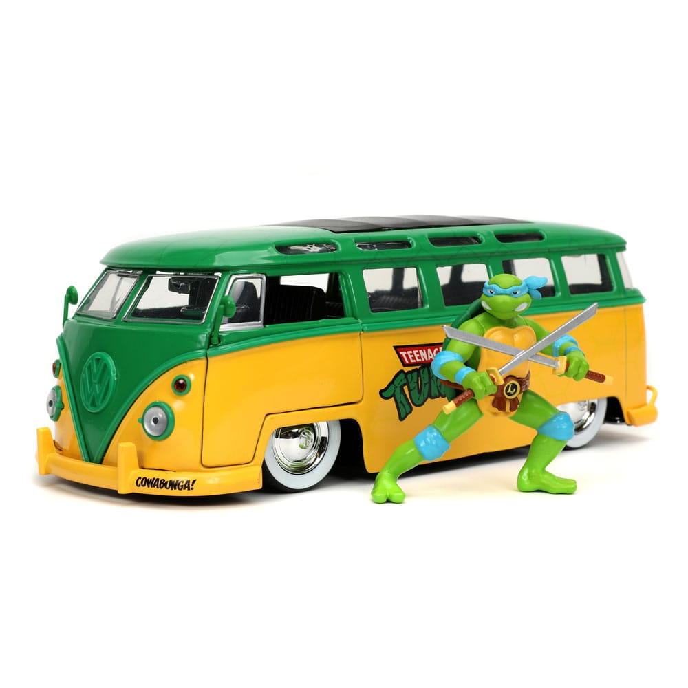 turtles 1962 vw bus 1 24 jada toys