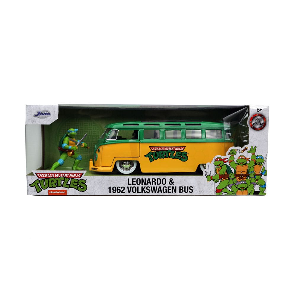 turtles 1962 vw bus 1 24 jada toys