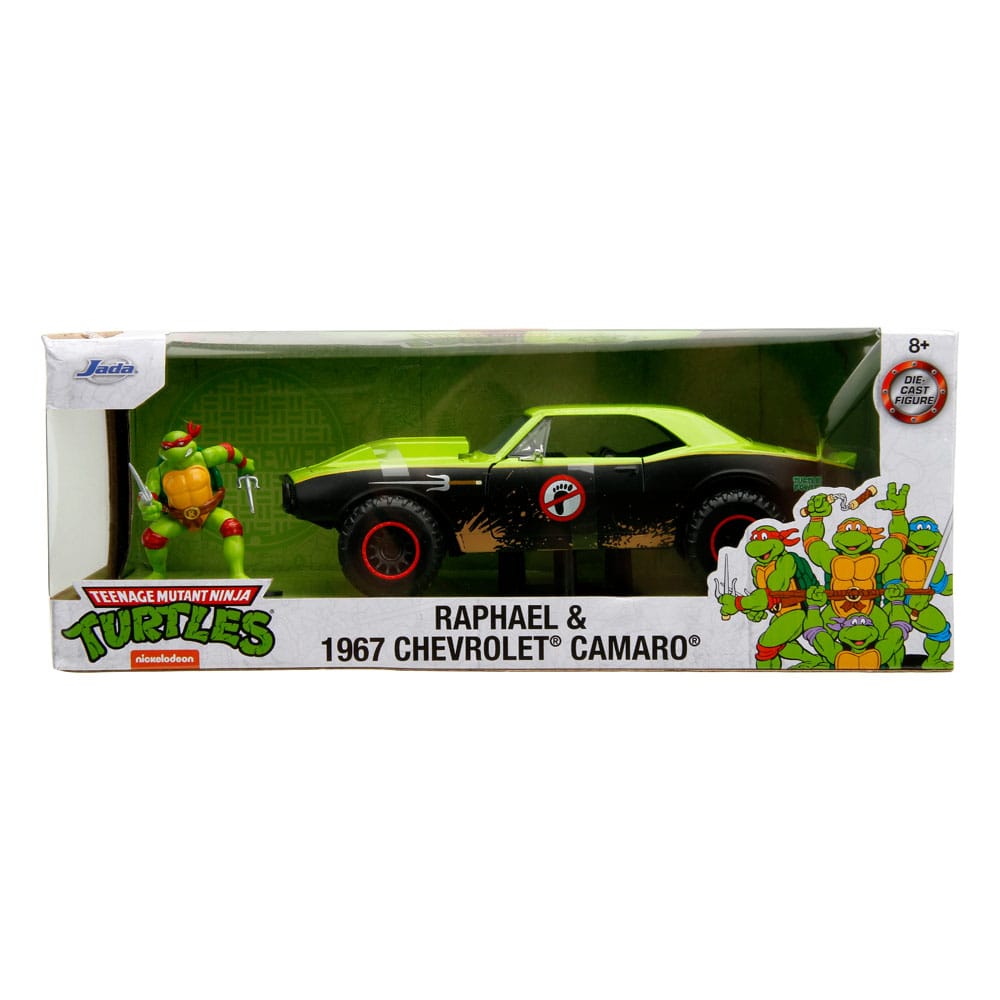turtles raphael chevy camaro 1 24 jada toys