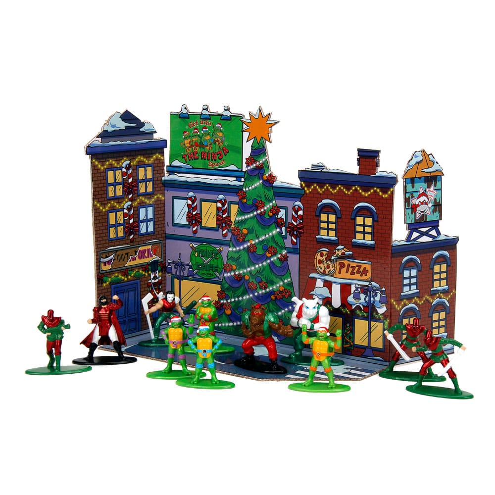 Нано Металфигс Нинџа корњаче Адвент календар - Празник