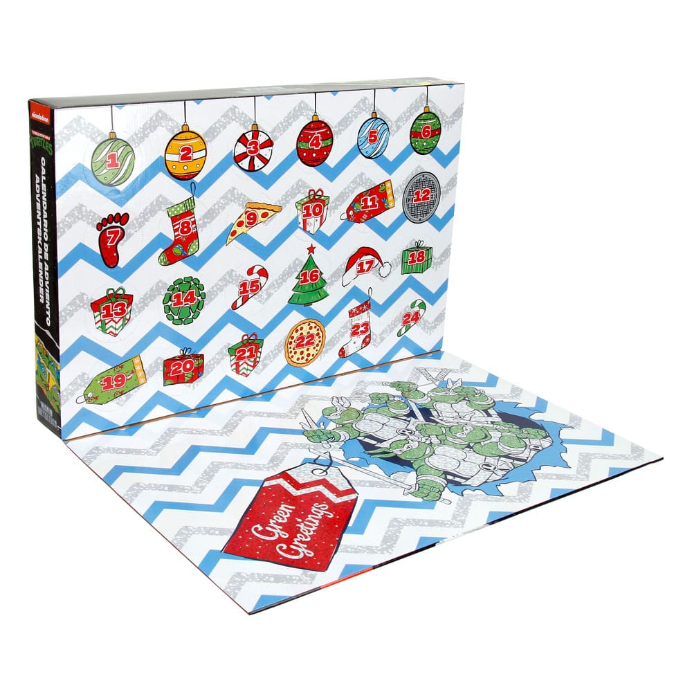 Нано Металфигс Нинџа корњаче Адвент календар - Празник