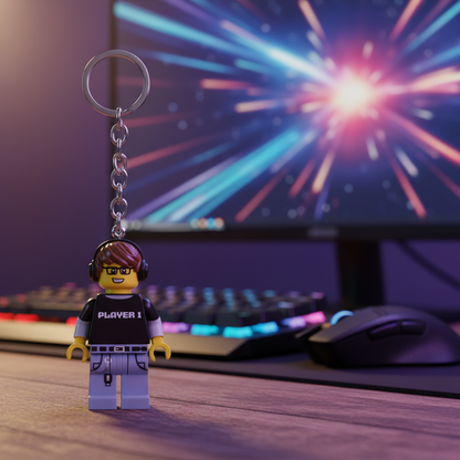 Μπρελόκ LEGO Light-Up - Gamer