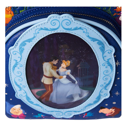 cinderella 75th anniversary lenticular mini backpack loungefly
