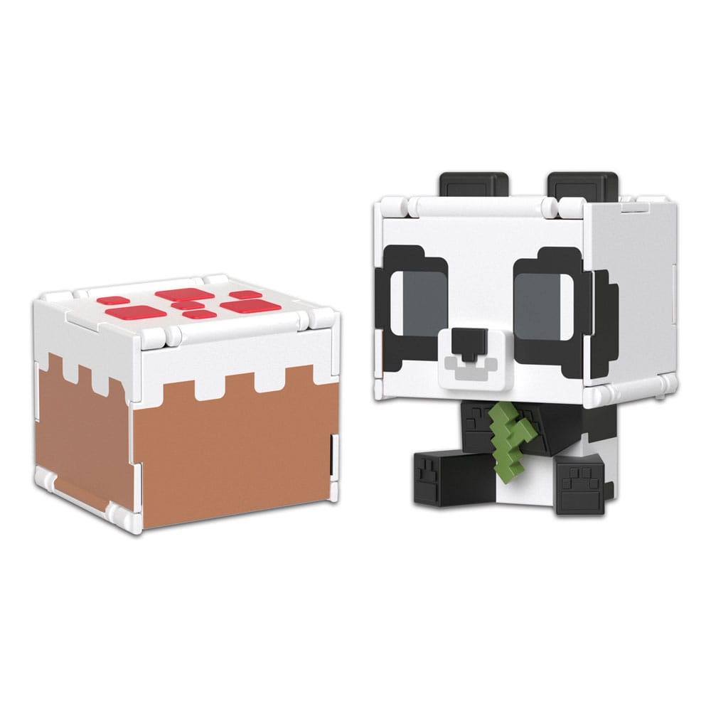 flippin figs minecraft panda gateau mattel