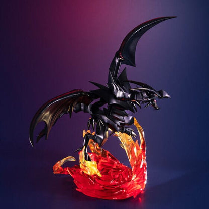 Statuette Dragon Noir Yeux Rouges - Monsters Chronicle - PRECOMMANDE*