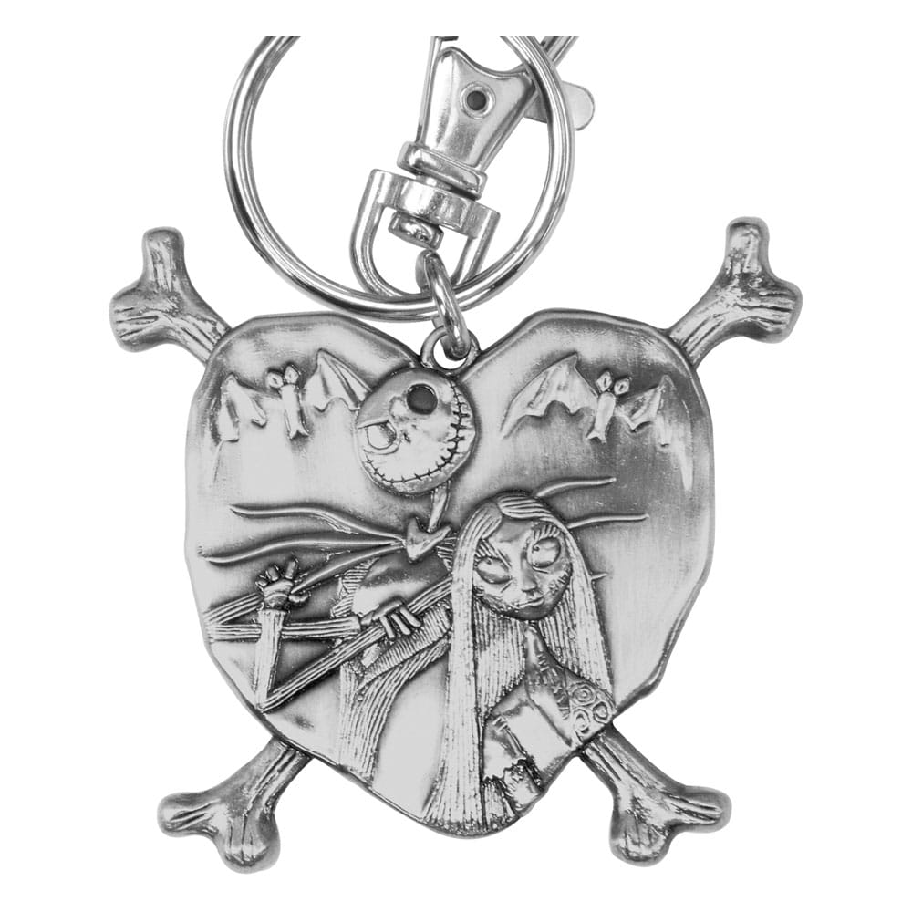 The Nightmare Before Christmas Keychain - Jack &amp; Sally