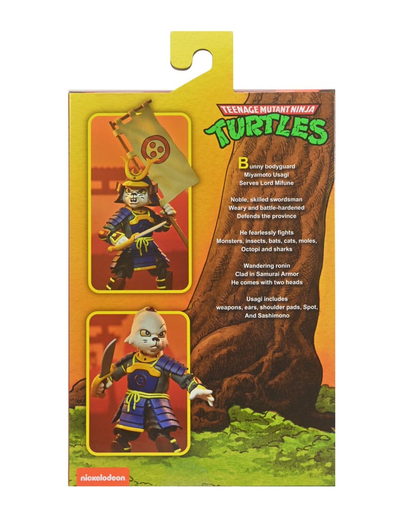 teenage mutant ninja turtles cartoon 7 scale action figures ultimate samurai usagi yojimbo neca