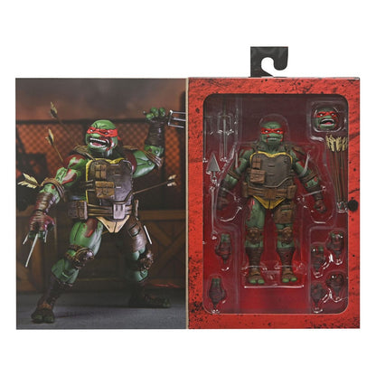teenage mutant ninja turtles the last ronin 7 scale action figure ultimate raphael first to fall neca