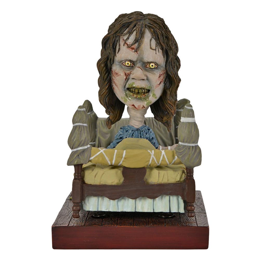 the exorcist head knockers regan in bed neca