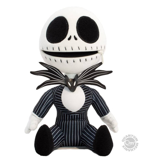 Plush ta' Jack Skellington bil-Muskoli Zippermouth ta' The Nightmare Before Christmas 