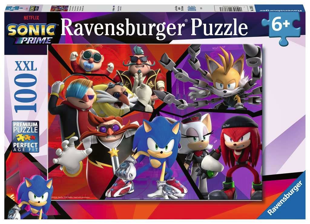 Puzzle Sonic Prime - Sonic & Villains (100 pièces)