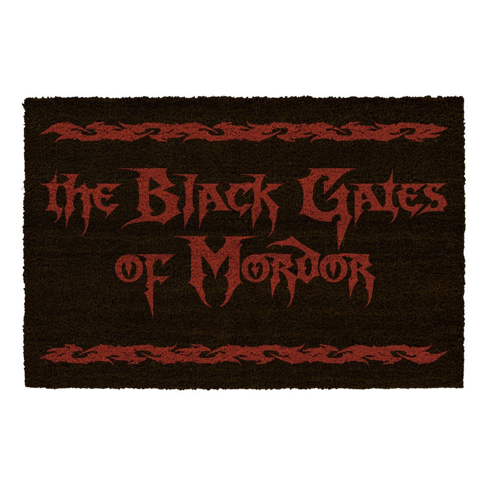 paillasson le seigneur des anneaux the black gates of mordor sd toys