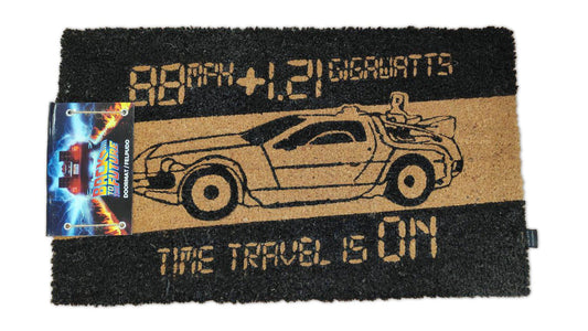 Doormat Back to the Future - Time Machine