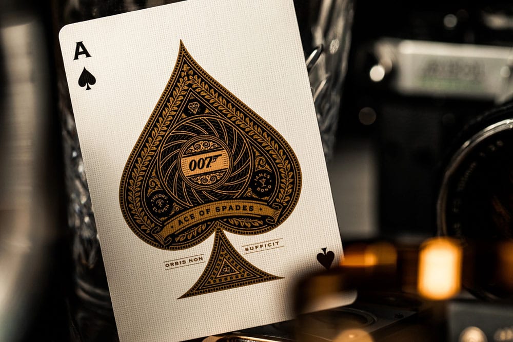 james bond 007 playing cards theory11