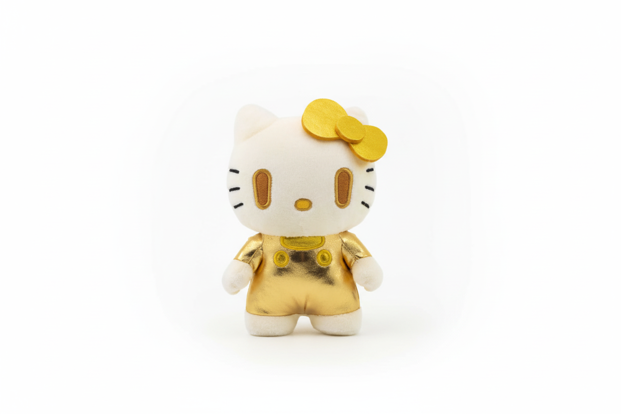 Λούτρινο DZNR Sanrio - Hello Kitty Golden Edition