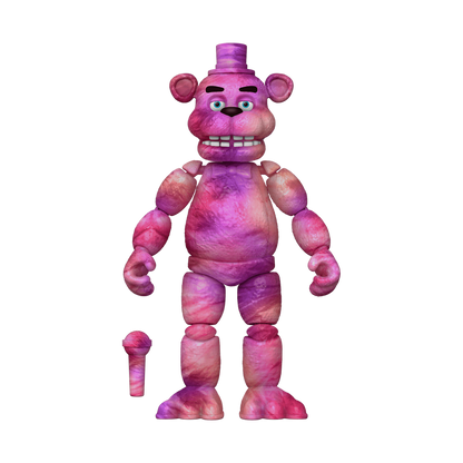 FNAF TieDye Freddy Action Figure TIE-DYE FREDDY ACTION FIGURE