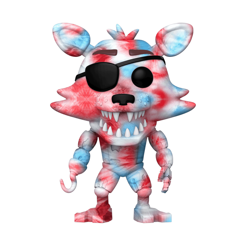 FNAF POP N° 881 Tie-Dye Foxy | Funko POP! FOXY THE PIRATE IN TIE-DYE