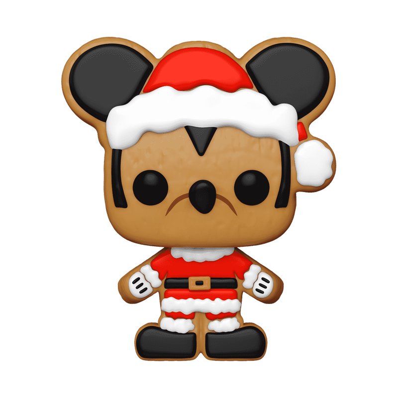 Mickey Mouse Pain d'épices DISNEY HOLIDAY POP N° 1224 Gingerbread Santa Mickey