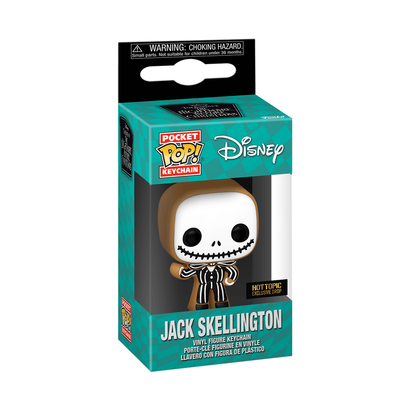 Jack Skellington Gingerbread (SE) - Pop! Keychain