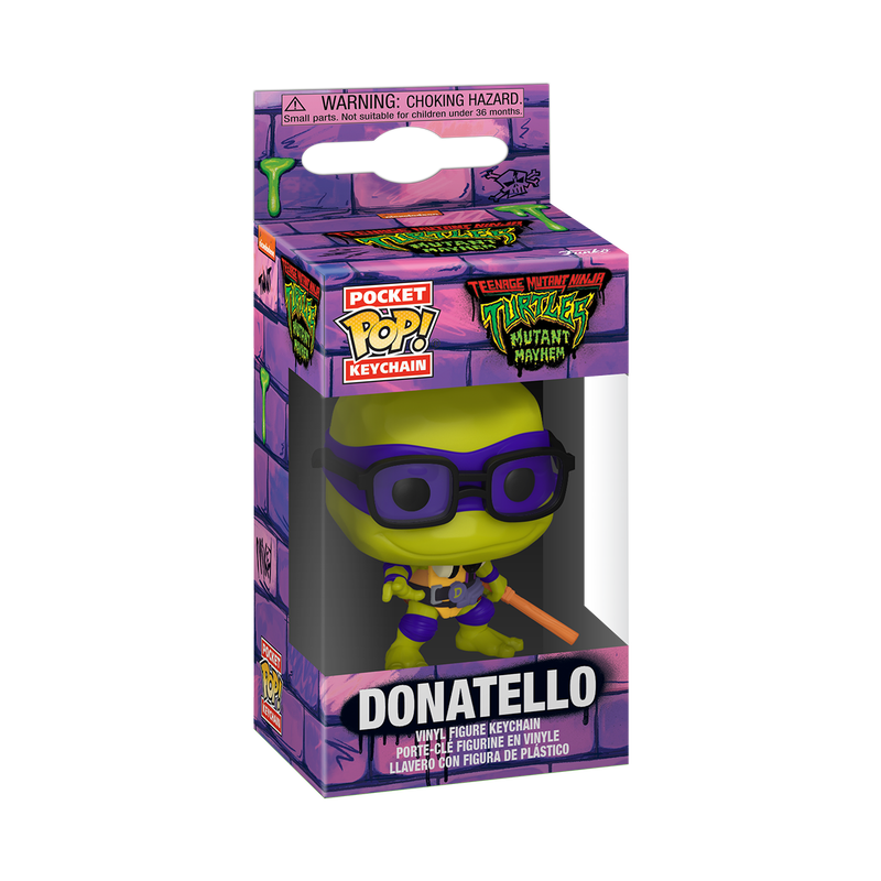 Donatello - Mutant Mayhem - Pop! Keychain