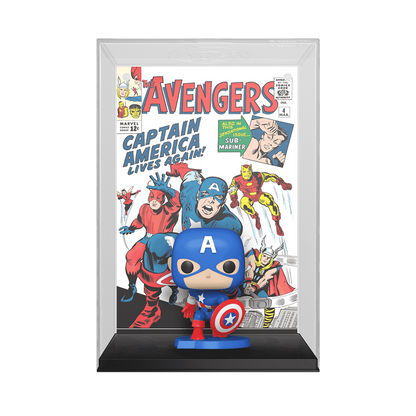 Captain America - Pop! Comic Cover