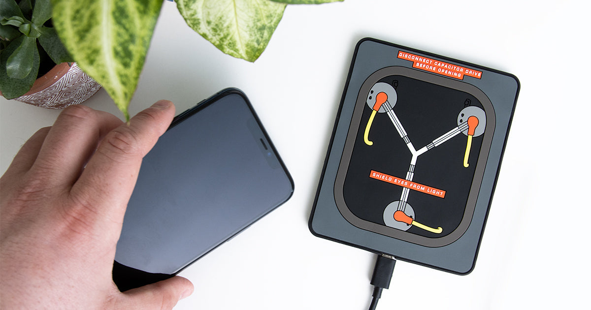Back to the Future Wireless Charger