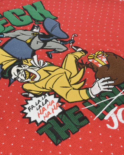 Batman and Joker Christmas sweater
