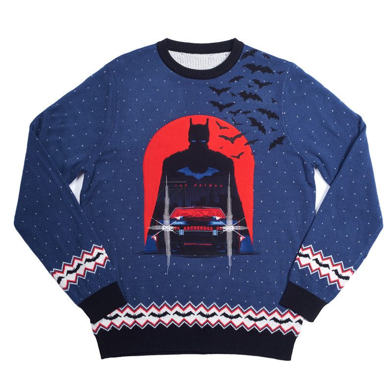 The Batman Christmas sweater
