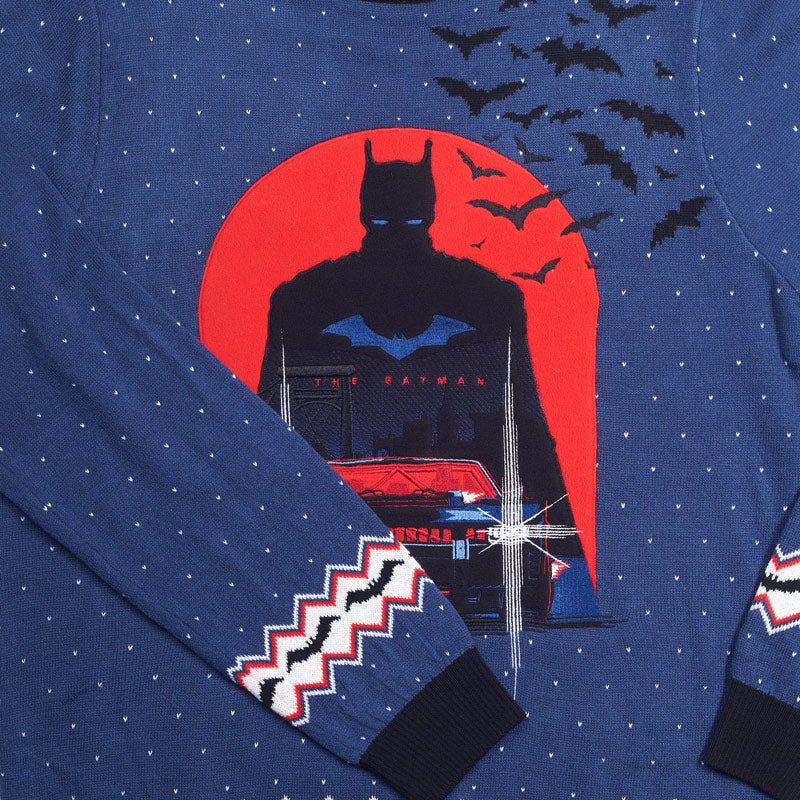 The Batman Christmas sweater