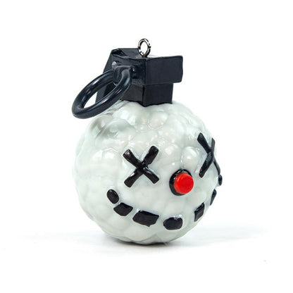 Snowball Grenade 3D Christmas bauble