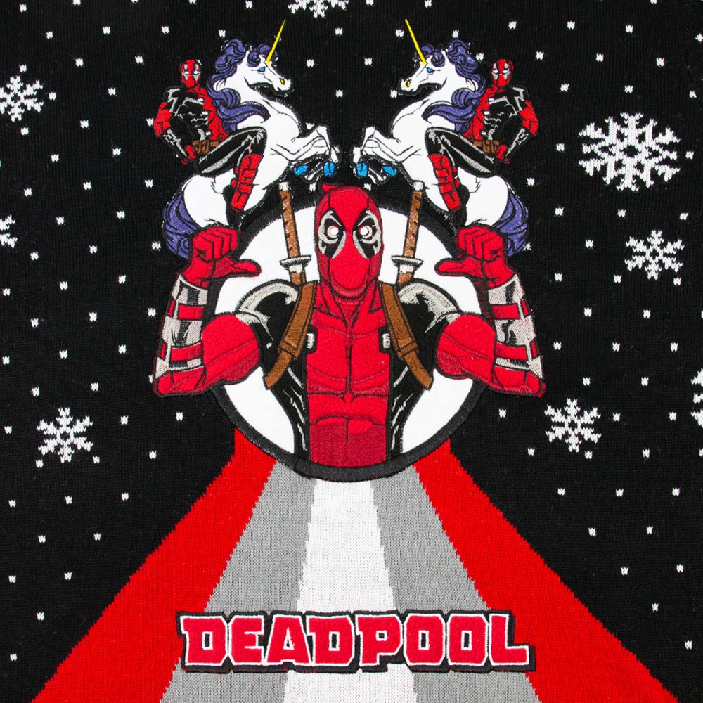 Deadpool Unicorn Christmas Sweater