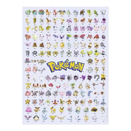 Puzzle Pokémon - Pokedex Première Génération