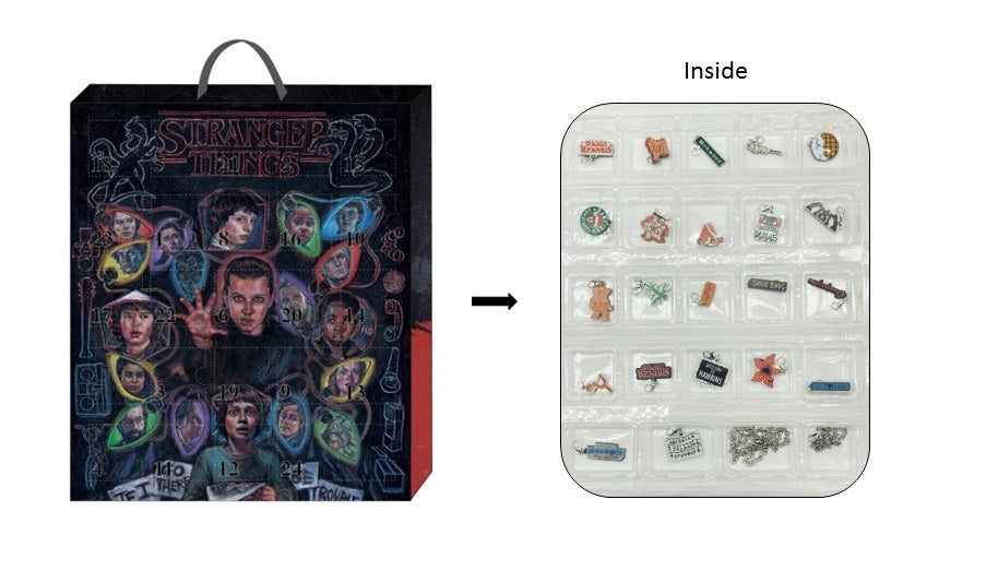 Calendrier de l'Avent Stranger Things - Bijoux